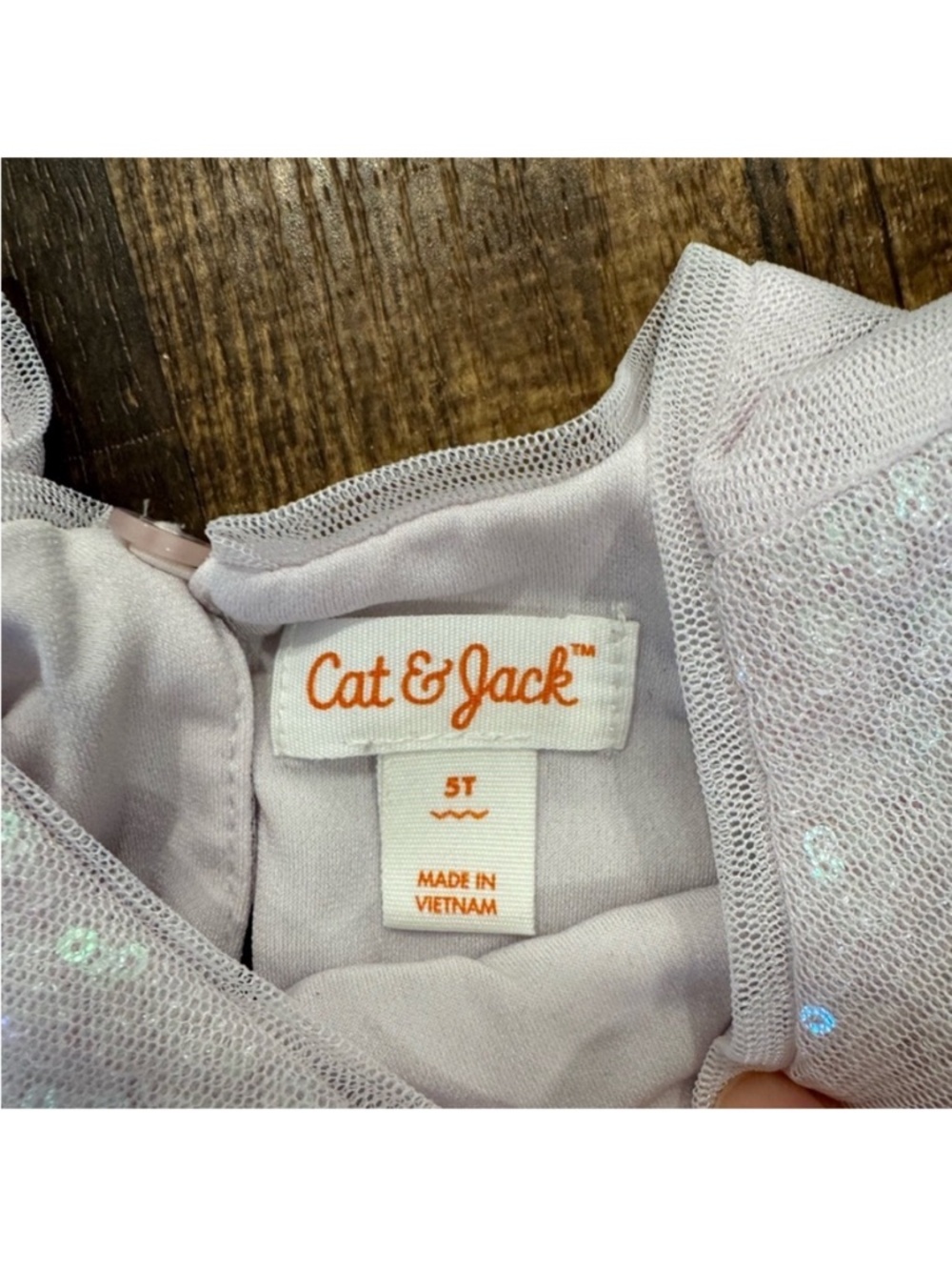Cat and Jack sequin dress size 5t - Picture 2 of 2
